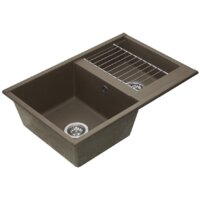 Кухонная мойка Акватон Делия 78 DBL (кофе)