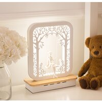 Настольная лампа Home Light Астерия F034-2 (белый)