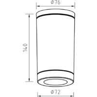 Припотолочная люстра Escada 30008P/01 (черный)