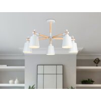 Люстра средней высоты Ambrella light TR82208/5 WH/LW