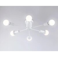 Припотолочная люстра Ambrella light Traditional TR80401/6 WH (белый)