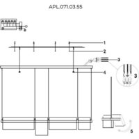 Подвесная люстра Aployt APL.071.03.55