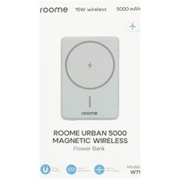 Внешний аккумулятор Roome Urban W71 5000mAh Magnetic Wireless (серый)
