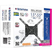 Кронштейн для телевизора Kromax OPTIMA-402 (черный)