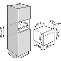 Паровой духовой шкаф Miele DG 7440 OBSW
