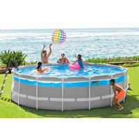 Каркасный бассейн Intex Prism Frame Clearview 26722 (427х107)