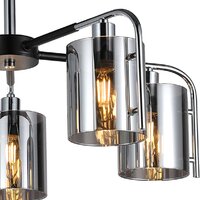 Люстра средней высоты Escada Elegant 671/5P E14*40W Chrome