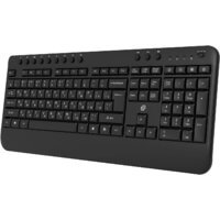 Клавиатура Оклик K257W (черный)