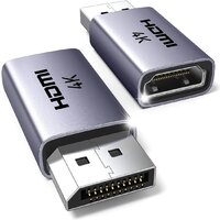 Адаптер Ugreen DP130 DisplayPort - HDMI (серый)
