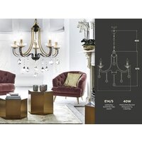 Подвесная люстра Ambrella light TR TR4952
