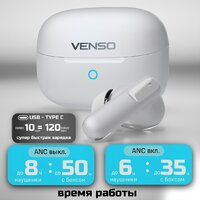Наушники Venso VT-709 ANC (серый)