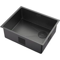 Кухонная мойка ZorG Zerox 54 U / IF Side SF Zurinox PVD Gunblack
