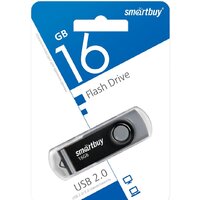 USB Flash SmartBuy Twist 16GB (черный)