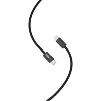 Кабель Atomic 30.425 Ene Intro USB Type-C - USB Type-C (1 м, черный)
