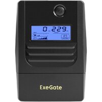 Источник бесперебойного питания ExeGate Smart LB-650.LCD.AVR.2SH.USB