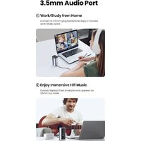 Док-станция Ugreen USB C Triple Display Docking Station 12-in-1 90325