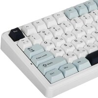 Клавиатура AULA F75 Max (белый/синий/черный, Leobog Reaper)