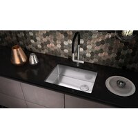 Кухонная мойка ZorG Zerox 59 U / IF Side SF Steel