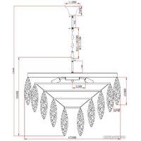 Подвесная люстра Moderli Souls V10783-12P