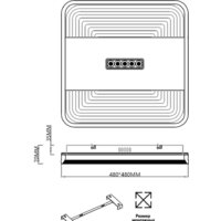 Припотолочная люстра Sonex Solar 7664/110LS