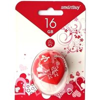 USB Flash SmartBuy Wild series Сердце 16GB (красный)