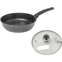 Сковорода Victoria Гранит АЛА 240 G0024 (с крышкой)