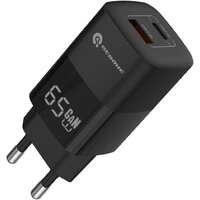 Сетевое зарядное Atomic UniQ G651 GAN 65W (черный)