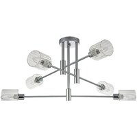 Люстра средней высоты Escada 1140/6P (Silver/Chrome)