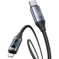Кабель Usams US-SJ667 USB Type-A - Lightning (1.2 м, черный)