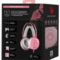 Наушники A4Tech Bloody G521 (розовый)
