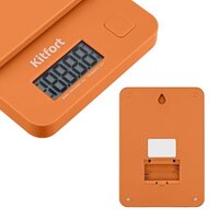 Кухонные весы Kitfort KT-817-4 (оранжевый)