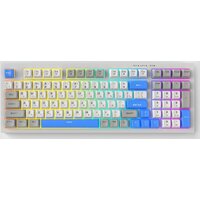 Клавиатура Ritmix RKB-598BL (серый/белый)