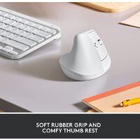 Вертикальная мышь Logitech Lift (белый)