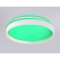 Припотолочная люстра Ambrella light Orbital FZ601 WH/GD (белый/золото)