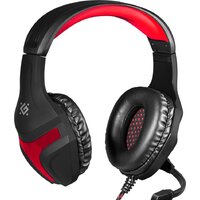 Наушники Defender Scrapper 500 (черный/красный)