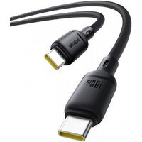 Кабель Baseus Silky Series Fast Charging Cable 100W USB Type-C - USB Type-C (1 м, черный)
