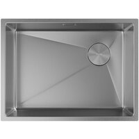 Кухонная мойка ZorG Zerox 59 U / IF Side SF Steel