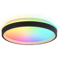 Припотолочная люстра Ambrella light Orbital FZ610 BK/GD (черный/золото)