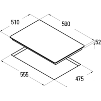 Варочная панель CATA CI 6021 BK