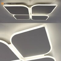 Припотолочная люстра Estares Aero 70W 4F-ON/OFF-455x455x57-WHITE/WHITE-220-IP20