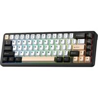 Клавиатура AULA F65 (черный/белый/розовый)