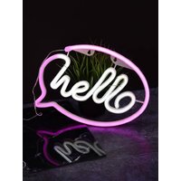 Ночник ILikeGift Hello inscription 151-2022092