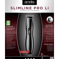 Триммер для бороды и усов Andis Slimline Pro Li T-Blade (черный)