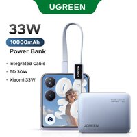 Внешний аккумулятор Ugreen PB584 75173B 10000mAh (серый, китайская версия)