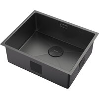 Кухонная мойка ZorG Zerox 54 U / IF Zurinox PVD Gunblack