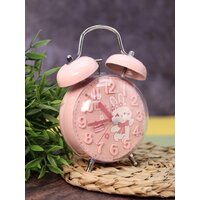 Настольные часы ILikeGift Clear wake-up with animals HL-5140-02 (pink bunny)