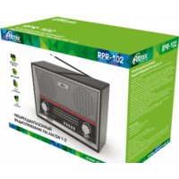 Радиоприемник Ritmix RPR-102 (карбон)