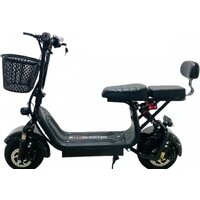 Электроскутер Wolong C1 Pro (чёрный)