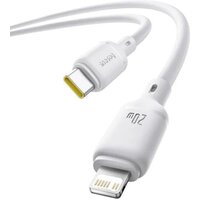 Кабель Baseus Silky Series Fast Charging Cable USB Type-C - Lightning (2 м, белый)