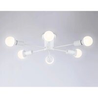 Припотолочная люстра Ambrella light Traditional TR80401/6 WH (белый)
